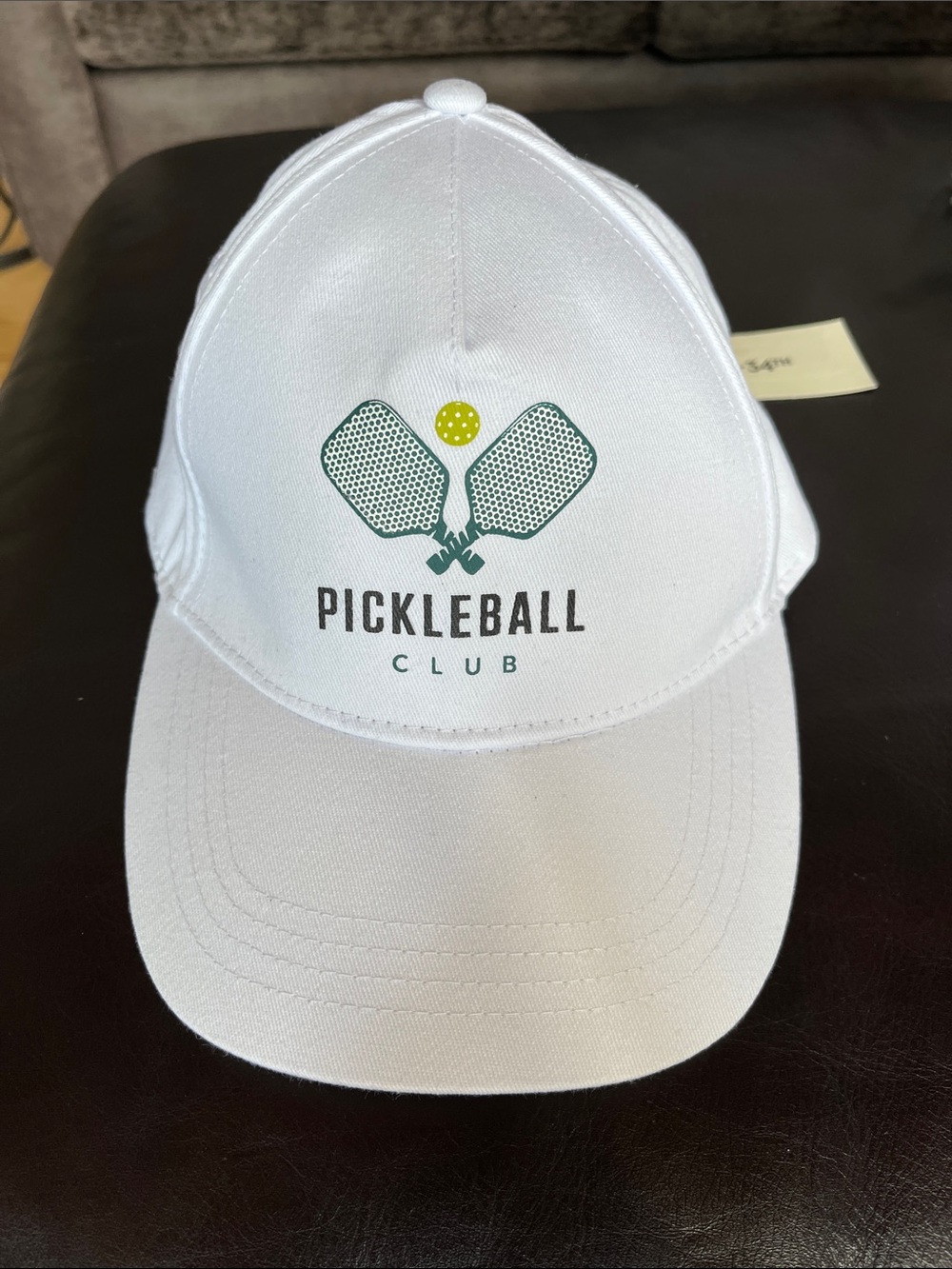 White Pickleball Cap